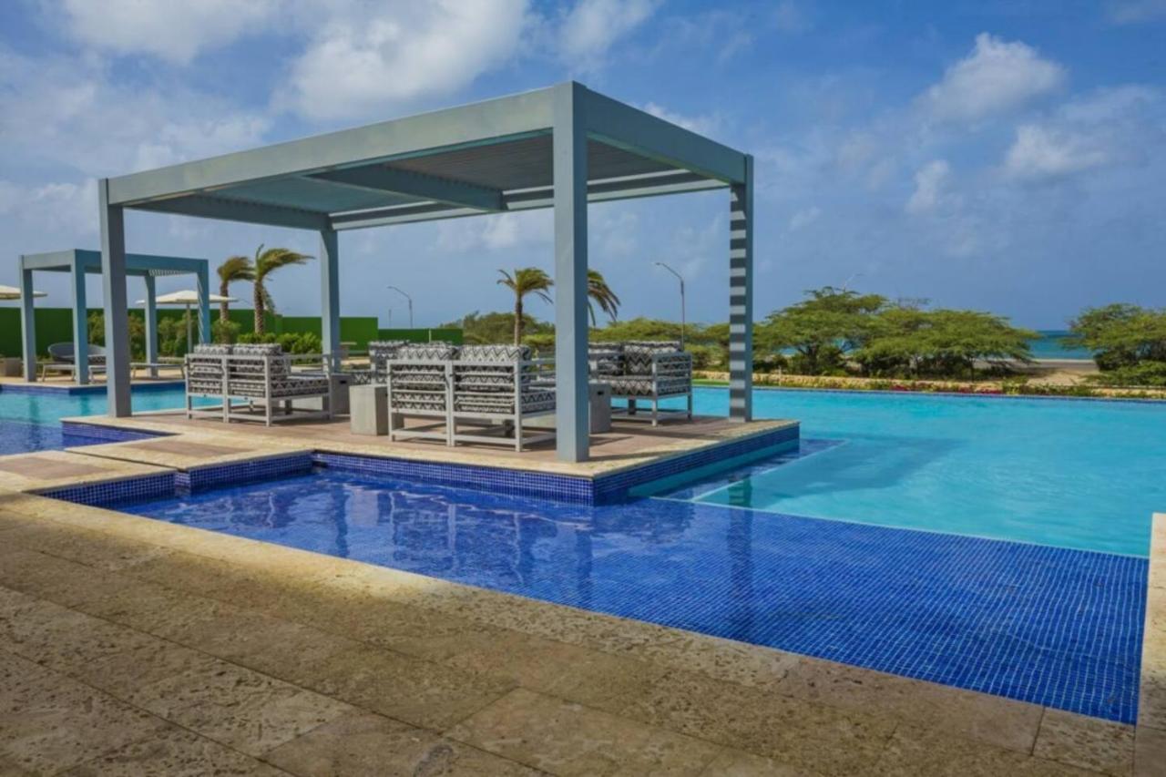 Breath Taking Beach Front Views Condo Eagle Beach Palm Beach Екстер'єр фото